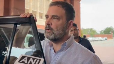 Rahul Gandhi on His Expunged Remarks in Lok Sabha: 'Bharat Mata' Apparently Unparliamentary Word in India Nowadays (Watch Video)