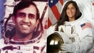 Chandrayaan 3 Lands Successfully on Moon: Astronauts Rakesh Sharma, Sunita Williams Laud ISRO, Its Lunar Mission
