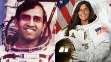 Chandrayaan 3 Lands Successfully on Moon: Astronauts Rakesh Sharma, Sunita Williams Laud ISRO, Its Lunar Mission