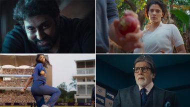 Ghoomer Trailer: Abhishek Bachchan, Saiyami Kher’s Intense Sports Drama To Release in Theatres on August 18! (Watch Video)