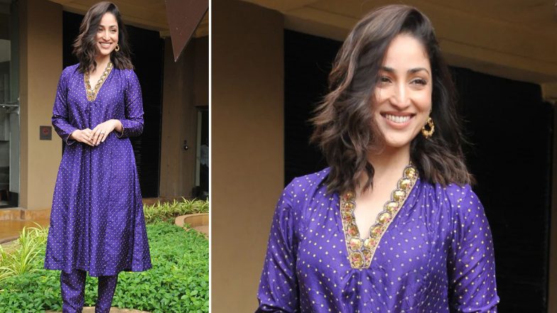 Yami Gautam Looks Ethereal in Ethnic Blue Co-Ord Set (See Pic)