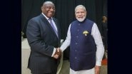 PM Narendra Modi Gifts &lsquo;Surahi&rsquo; From Telangana to South African President Cyril Ramaphosa, Gond Painting to Brazil Leader at BRICS Summit (See Pic)