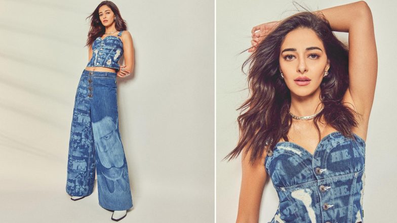 Ananya Panday Rocks an All-Denim Look For Dream Girl 2 Promotions (See Pics)