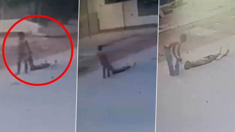 Bihar Shocker! Mentally Challenged Man Kills Two Persons, Drags Dead Body For 500 Meters on Highway in Bhagalpur, Disturbing Video Surface