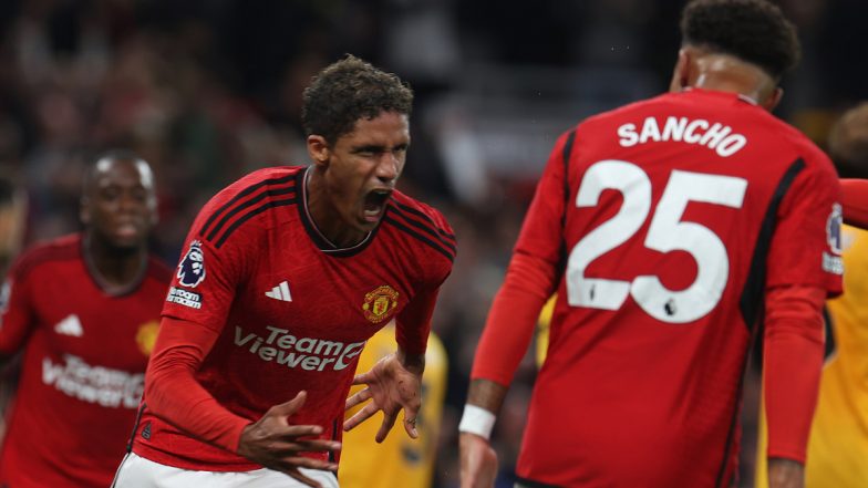 Raphael Varane Shines As Manchester United Kick-Start Premier League 2023-24 Campaign With 1-0 Win Over Wolves (Watch Goal Video Highlights)