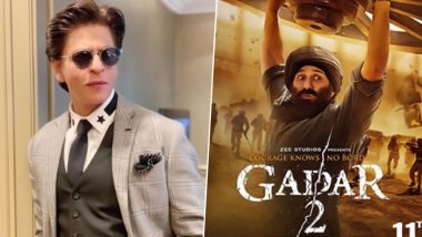 #AskSRK: Shah Rukh Khan Has THIS to Say After Watching Sunny Deol’s Gadar 2!