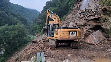 Uttarakhand Landslide: Five Pilgrims Killed As Heavy Debris Falls on Car in Rudraprayag