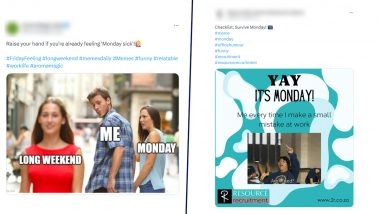 #MondayMood: Twitterati Share Funny Memes to Kickstart the Week With Enthusiasm and Laughter