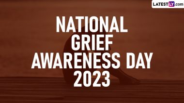 National Grief Awareness Day 2023 Date, History and Significance: Why Is Grief Awareness Important? Everything You Need To Know