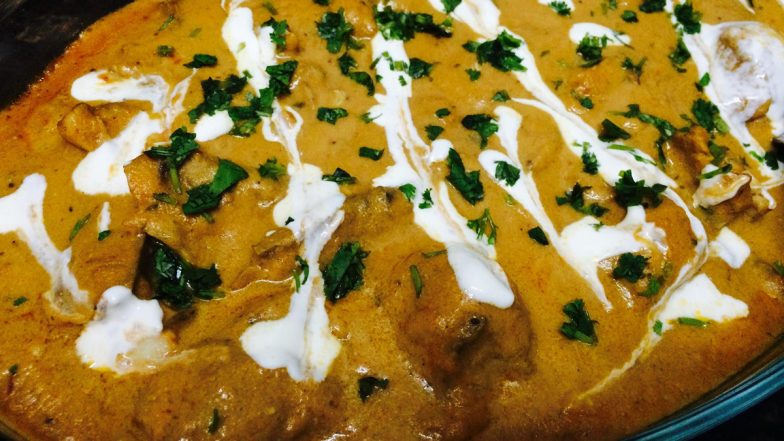 Butter Chicken Grabs a Spot in the List of 'Surprising New Iconic Dishes', Check Recipe of the Popular Indian Delicacy