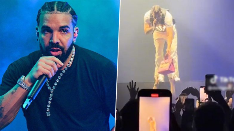 Drake Gifts Pink Hermes Birkin Bag to His Female Fan at Los Angeles Concert, Video of the Cute Gesture Goes Viral