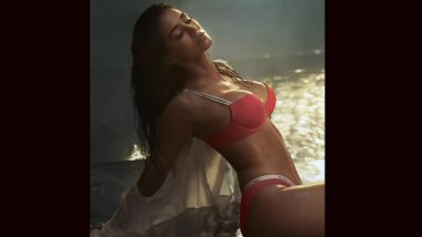 Disha Patani Is Too Hot to Handle In Red Calvin Klein Lingerie; Check Out Her Sensuous Pic!