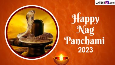 Nag Panchami 2023 Images and HD Wallpapers for Free Download Online: Wish Happy Nag Panchami With WhatsApp Messages, SMS and Greetings