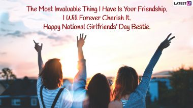 National Girlfriends Day 2023 Images & HD Wallpapers For Free Download Online: Quotes, WhatsApp Messages and SMS To Celebrate Your Female Friends