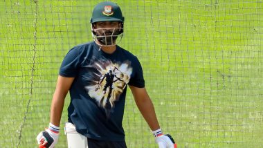 Tamim Iqbal's Recovery On Track, Former Bangladesh ODI Captain Spotted Batting in Nets (Watch Video)