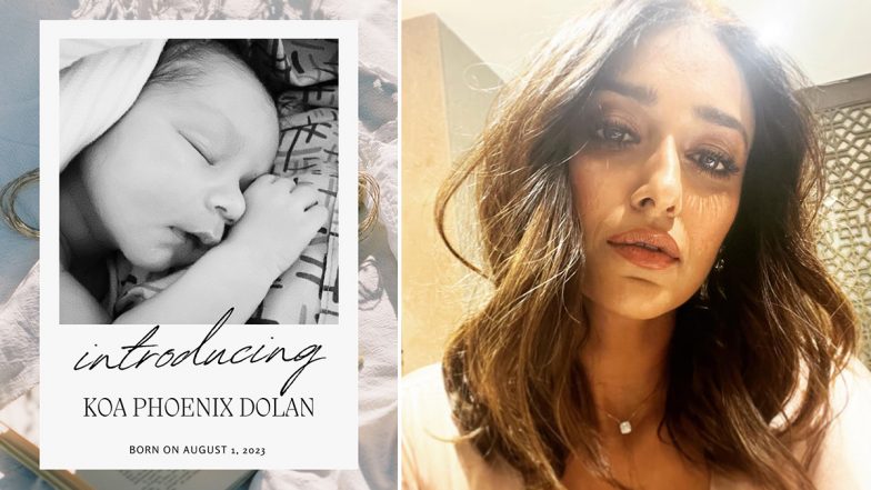Ileana D’Cruz Gives Birth to Baby Boy, Actress Shares First Photo of Her Newborn on Instagram