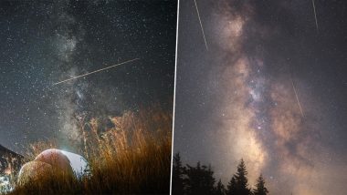 Perseid Meteor Shower Pics: Twitterati Share Mesmerising Snaps of the Most Vivid Annual Meteor Shower