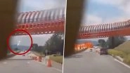Malaysia Plane Crash Videos: 10 Killed as Small Aircraft Crashes on Kuala Lumpur Expressway, Clips Show Chilling Moments