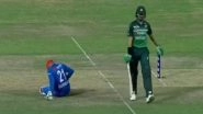 Shaheen Afridi Ignores Injured Rahmanullah Gurbaz During AFG vs PAK 3rd ODI 2023, Fans React to Viral Video