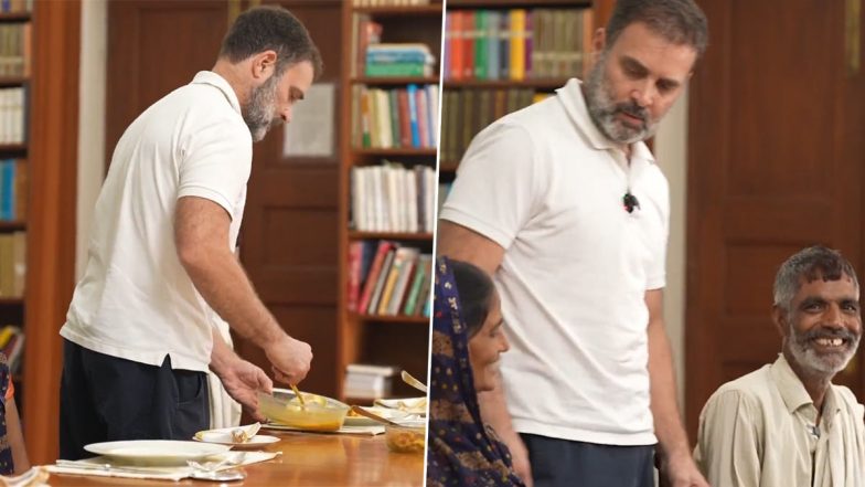 Rahul Gandhi Hosts Lunch For Vegetable Vendor Rameshwar Whose Heartbreaking Video Went Viral