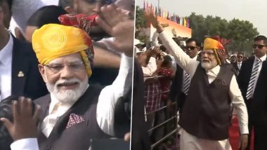 Independence Day 2023: PM Narendra Modi Meets Guests After 77th I-Day Celebrations (Watch Video)