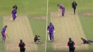 Sophie Ecclestone Takes Stunning Catch of Her Own Bowling To Dismiss Phoebe Litchfield During Northern Superchargers vs Manchester Originals The Women&rsquo;s Hundred 2023 (Watch Video)