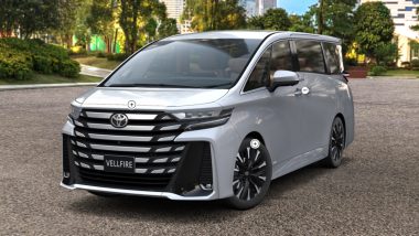 Toyota Vellfire 4th-Gen Luxury MPV Launched in India Packed to the Brim with Luxurious Features & Safety; Checkout Price, Variants and Powertrain Details