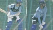 KL Rahul, Shreyas Iyer Spotted Doing Batting Practice in Indian Cricket Team&rsquo;s Asia Cup 2023 Training Camp in Bengaluru