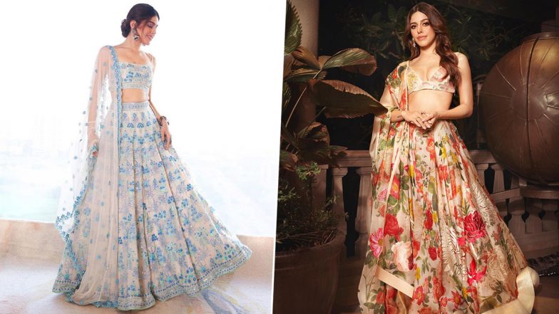 Alaya F in Rohit Bal or Anita Dongre, Which Outfit Will You Pick for Your Bestie's Wedding?