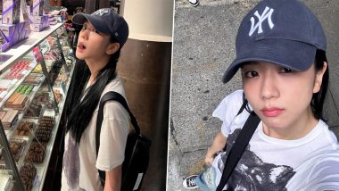 BLACKPINK's Jisoo Vacays in New York, K-Pop Idol Shares Beautiful Pics in White T-Shirt and Ripped Jeans