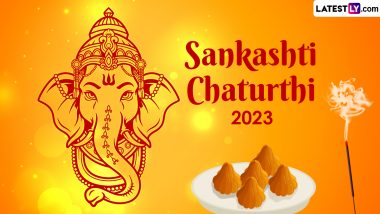 Vibhuvana Sankashti Chaturthi 2023 Wishes & Lord Ganesha HD Images: WhatsApp Messages, Wallpapers and Greetings for Sankashti Chaturthi During Adhik Maas