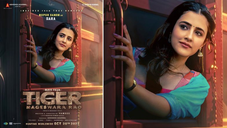 Tiger Nageswara Rao: Kriti Sanon Unveils Poster of Sister Nupur Sanon From Her Pan India Film! (View Pic)