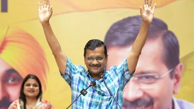 Arvind Kejriwal Inaugurates Construction, Demolition Waste Recycling Plant in Delhi's Jahangirpuri (Watch Video)