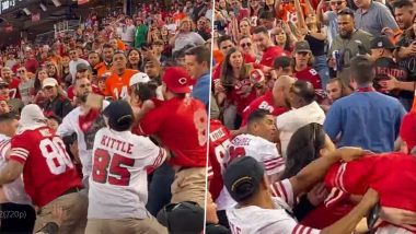 NFL Preseason Game Fight Video: Ugly Brawl Breaks Out Between Fans at Levi’s Stadium After 49ers Beat Denver Broncos