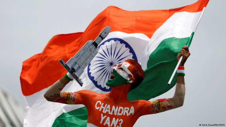 India Spacecraft First to Land on Moon's South Pole