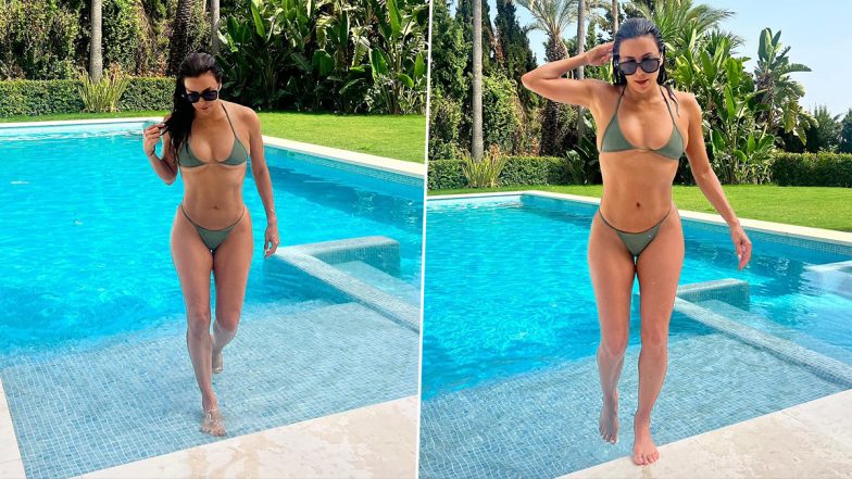 Eva Longoria Flaunts Her Perfectly Toned Body in a Green String Bikini (See Pics)