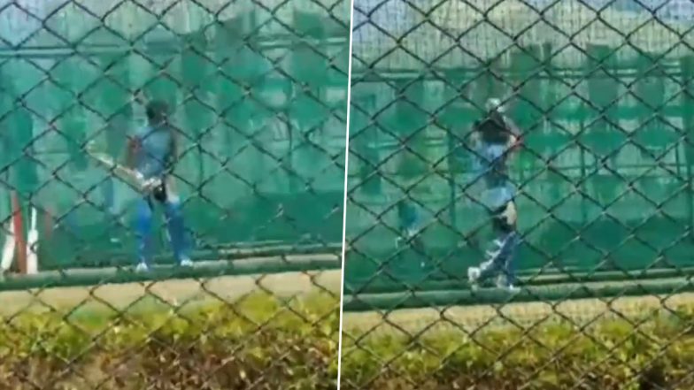 Virat Kohli Spotted Doing Batting Practice in Indian Cricket Team’s Asia Cup 2023 Training Camp in Bengaluru (Watch Video)