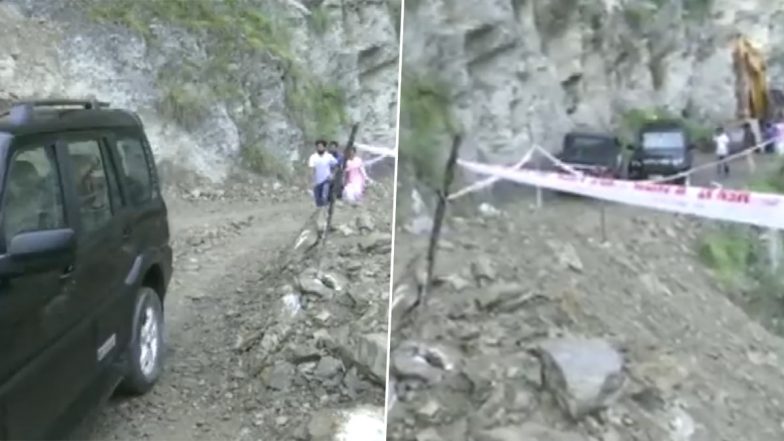 Jammu and Kashmir: BRO Reconnects 150-Meter Breach on Road Budhal-Mahore-Gul in Five Days (Watch Video)