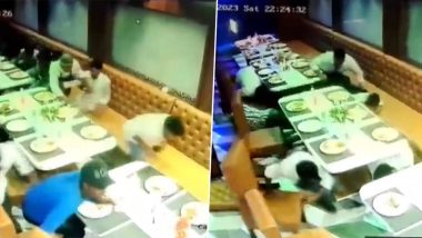 Firing in Bihar Restaurant Video: Miscreants Open Atleast 10 Rounds of Fire at Eatery in Muzaffarpur, Police Launches Manhunt