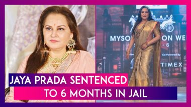 Jaya Prada Sentenced To Six Months In Jail, Actress To Also Pay Rs 5000 Fine In Unpaid ESI Case