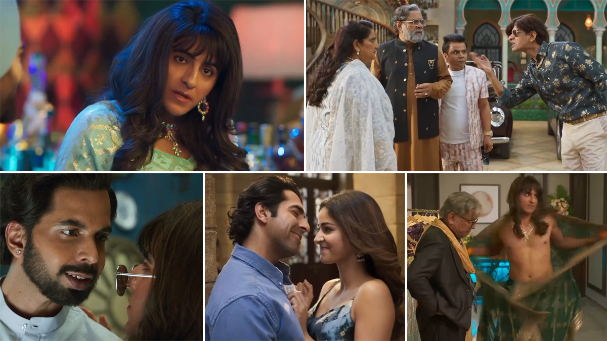 Dream Girl 2 Trailer: Ayushmann Khurrana Devises a Mischievous Persona Named Pooja When He Needs Money To Marry Ananya Panday (Watch Video) | 🎥 LatestLY