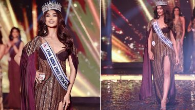 Shweta Sharda Wins Miss Diva Universe 2023! Watch Video of Her Big Moment Onstage