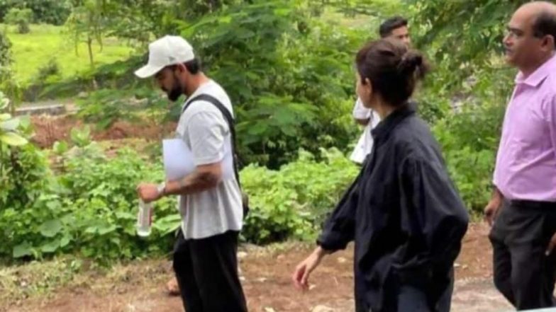 Virat Kohli Visits Alibaug With Anushka Sharma for Construction of New House