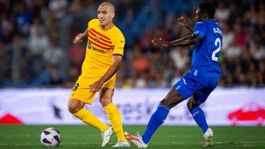 Raphinha Gets Red Card as Barcelona Start La Liga 2023-24 Campaign with a Goalless Draw Against Getafe