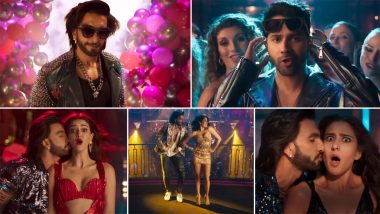 Rocky Aur Rani Kii Prem Kahaani Song 'Heart Throb': Ranveer Singh's Intro Track is Out With Cameos From Janhvi Kapoor, Varun Dhawan, Sara Ali Khan and Ananya Panday ( Watch Video)