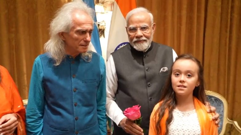 PM Narendra Modi Shares Video of Greek Girl Singing Mohammed Rafi's 'Madhuban Mein Radhika Nache Re'