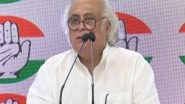 India News | Jairam Ramesh Seeks Suspension of Legislative Business, Demands PM Modi's Statement on Manipur Violence