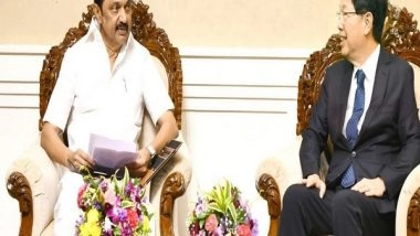 Business News | Foxconn Signs Letter of Intent to Set Up Rs 1,600 Crore Mobile Components Manufacturing Facility in Tamil Nadu