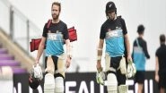 Sports News | New Zealand Captain Kane Williamson Returns to Nets, Likely to Play ICC World Cup 2023