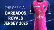 Sports News | Barbados Royals Unveil New Jersey for Caribbean Premier League 2023